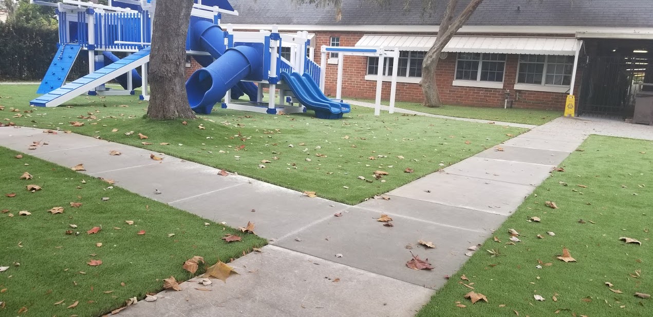 synthetic turf for playground