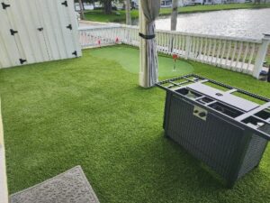 Interchangeable recreation lawn