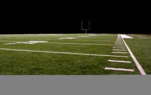 Custom-arranged sports ground surface