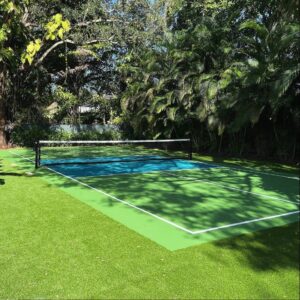 Tennis Court Turf Installation