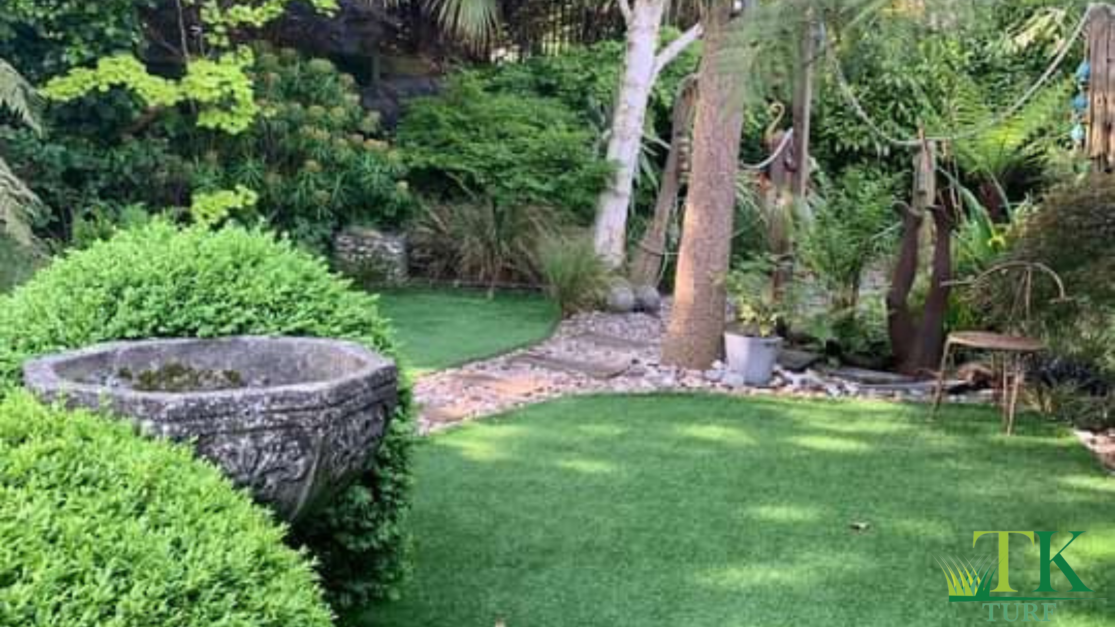 artificial grass installation